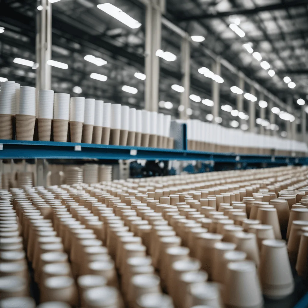 Paper Cup Chain Restaurant: Produksi Massal & Supply Chain