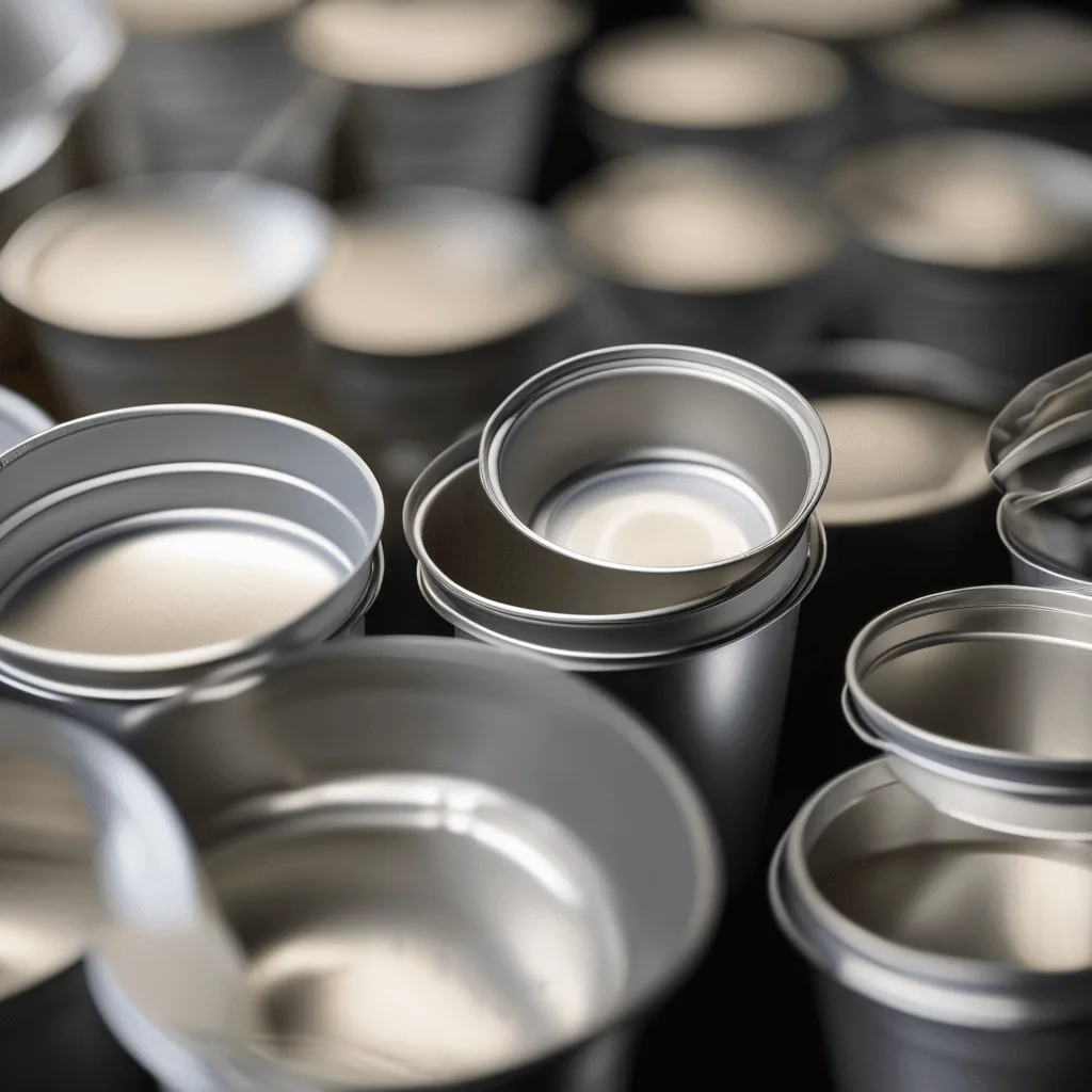 Cup Aluminium Seal Penutup Hermetic untuk Keamanan Pangan