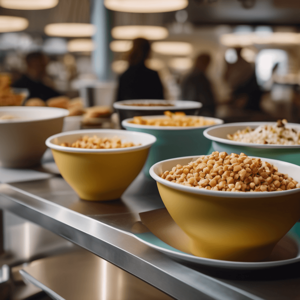 Cup dan Bowl Kantin Food Court: Solusi Volume Tinggi