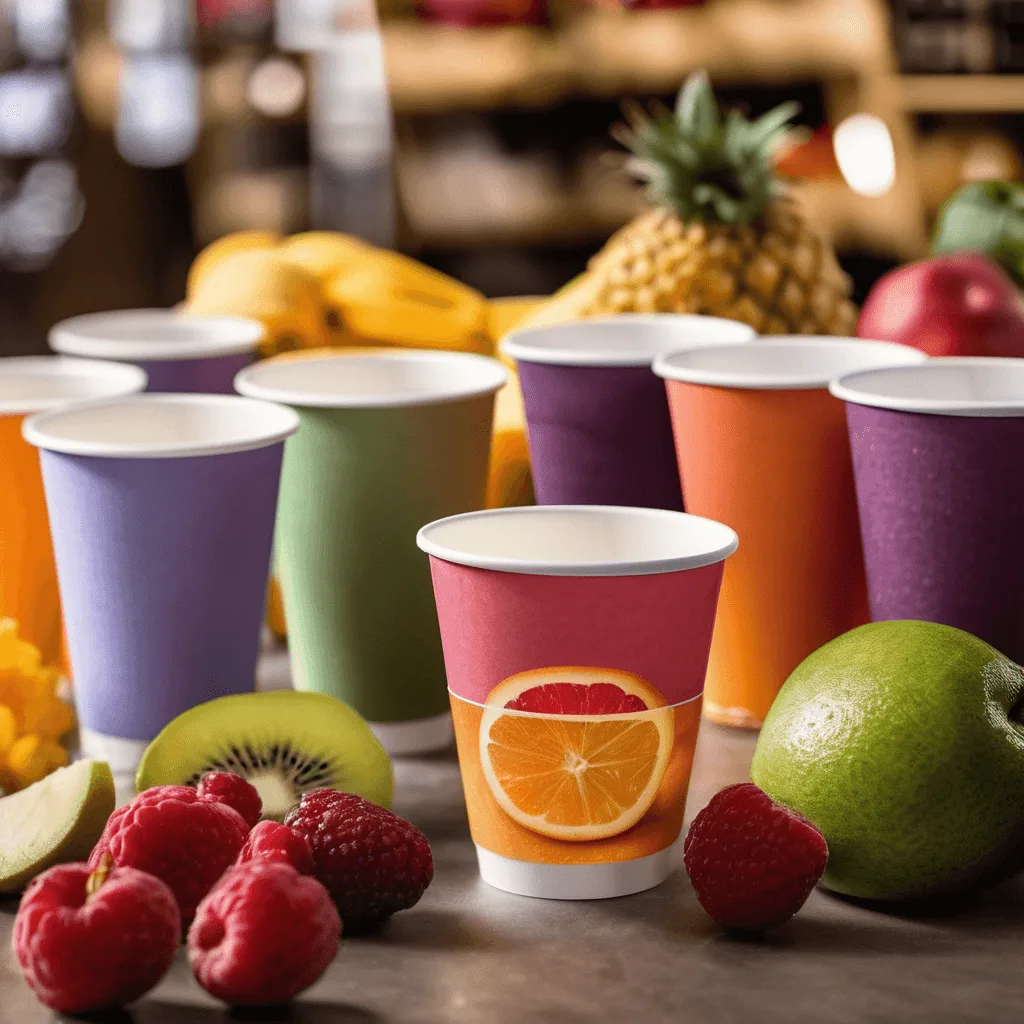 Buah Segar Cup: Cara Memilih Paper Cup Jus yang Tepat untuk Bisnis F&B