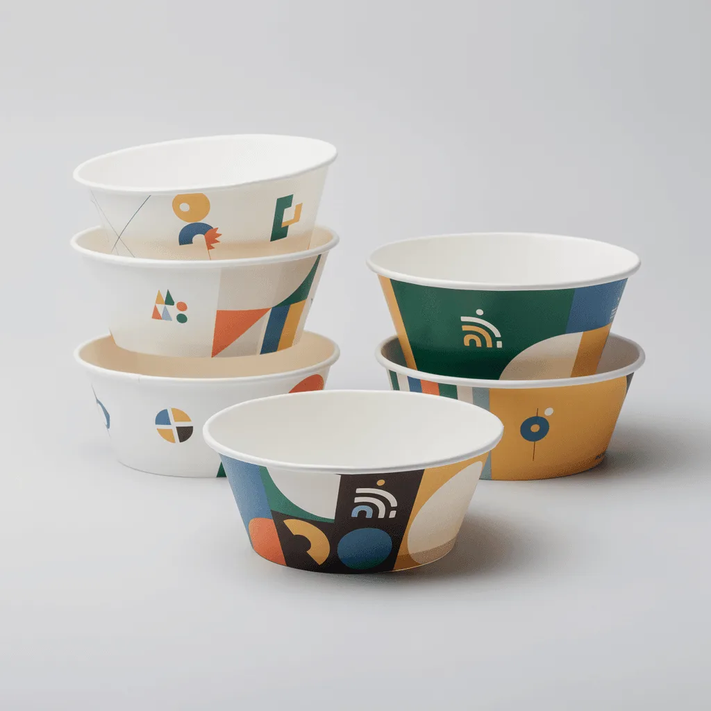Paper Bowl Custom Printing untuk Brand Awareness Restoran