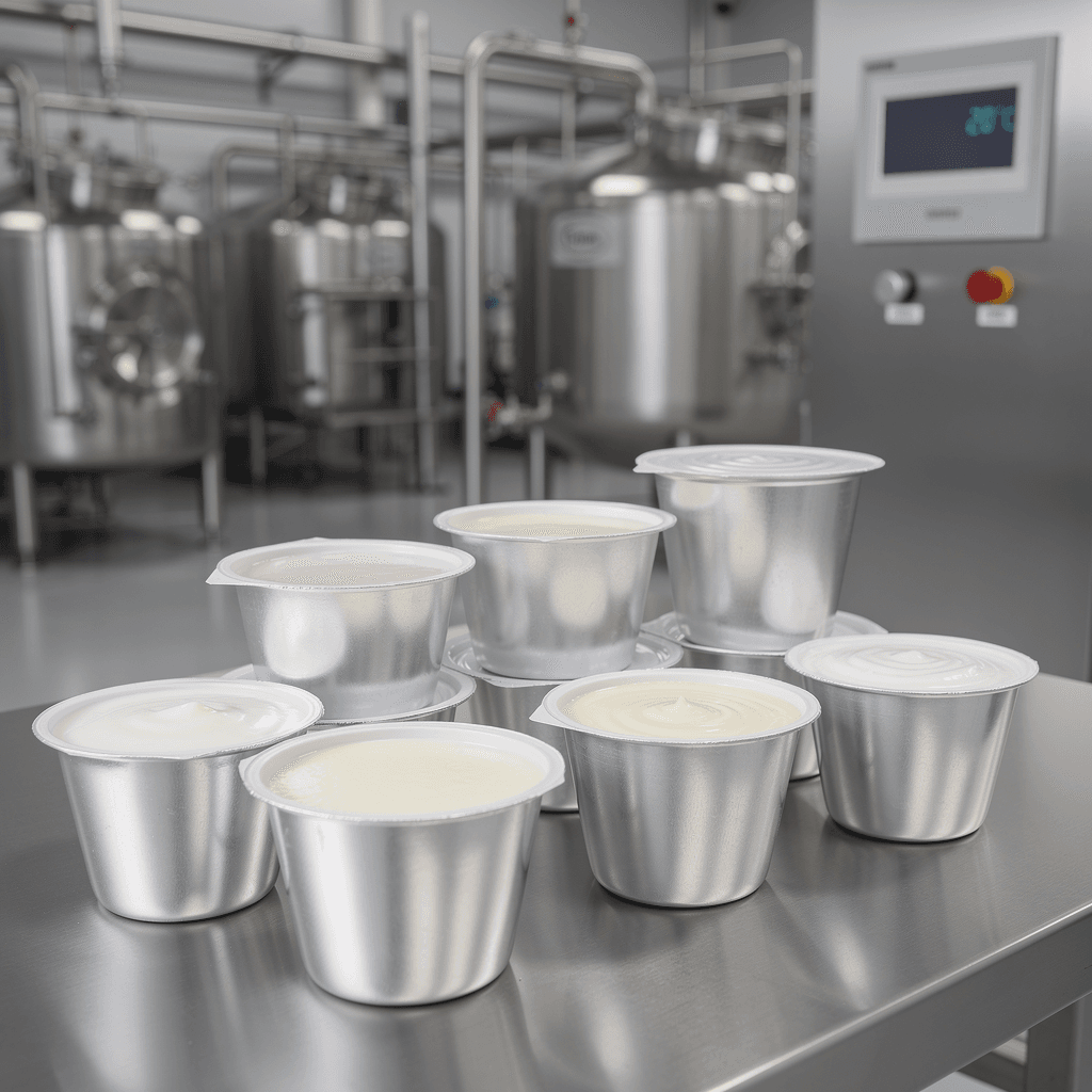 Cup Aluminium Yogurt: Kemasan Premium untuk Produk Dairy